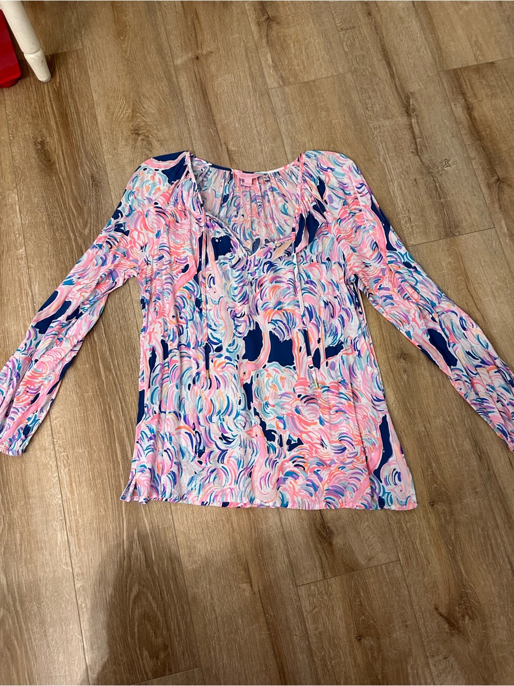 Lilly Pulitzer printed Willa top